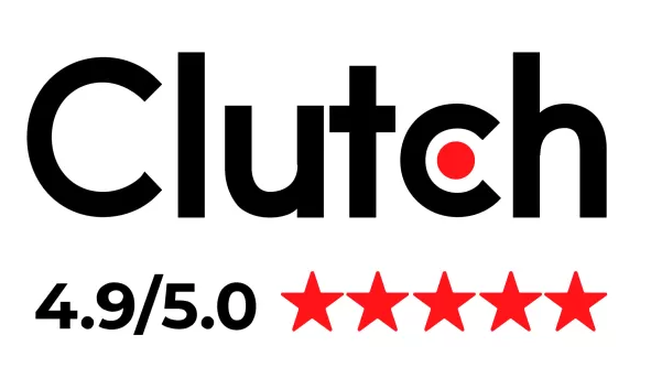 Clutch 4.9 out of 5.0 rating